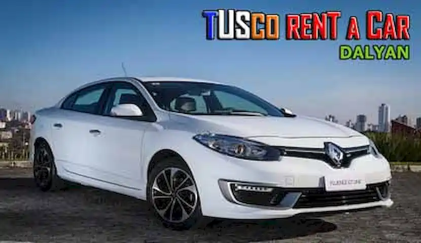 Renault Fluence - Automatic dalyan car rental