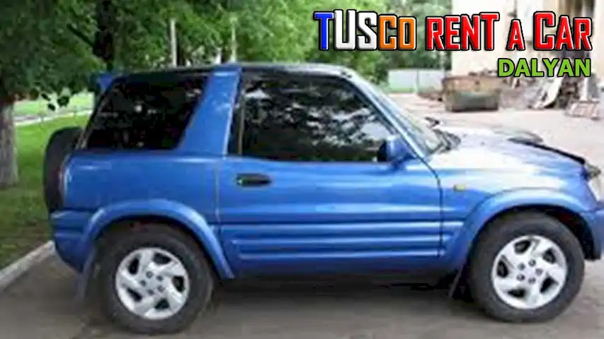 Toyota Rav4 2.0 jeep hire dalyan dalyan 